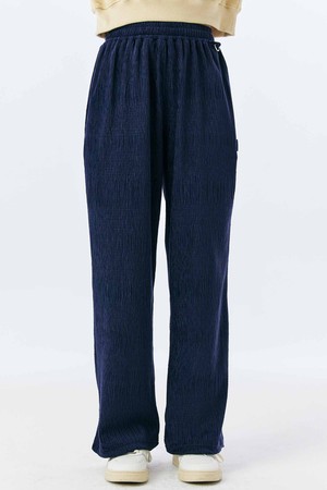 COLUMNA PLEATS PANTS(NAVY)