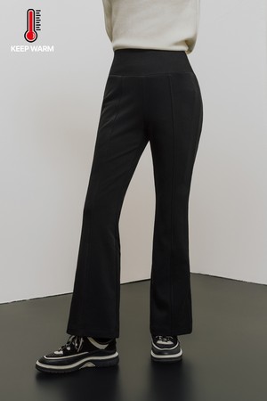 다운패딩 슬림 레깅슬랙스_BLACK-a