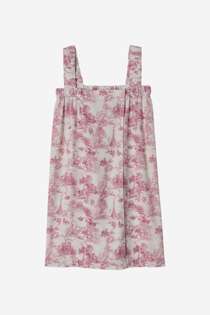 실키 랩 샤워 가운 (핑크)_PINK-a