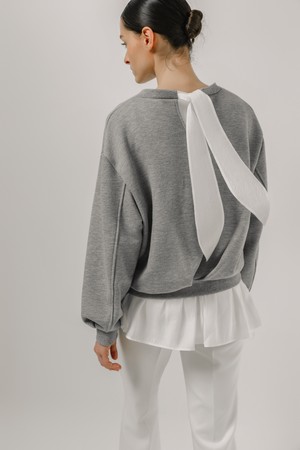 로맨틱 타이 스웨트셔츠_GREY-a