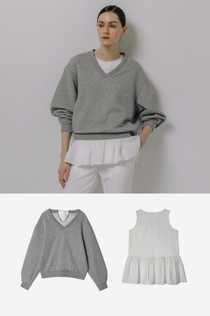 (세트 할인) 로맨틱 스프링 셋업_GREY-a