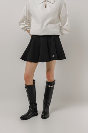 스윙 시그니쳐 스커트_BLACK-a