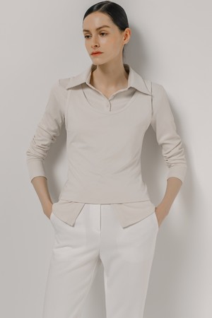 에어리 슬림 레이어드 세트_BEIGE-a