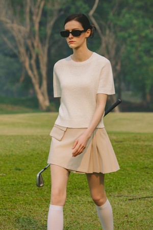 텍스쳐 부클레 니트_IVORY-a