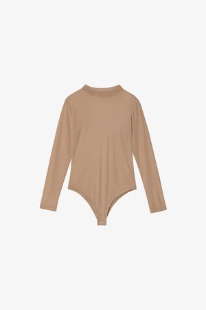메쉬 베이스레이어 바디수트_BEIGE-a