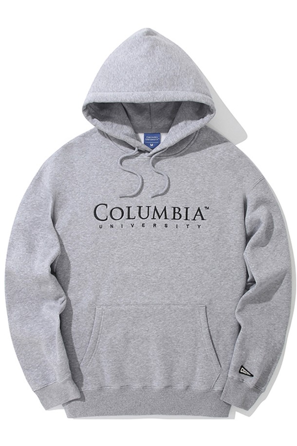 COLUMBIA UNIVERSITY - 후디 - CU SIGNATURE EMB FLEECE HOODIE M그레이