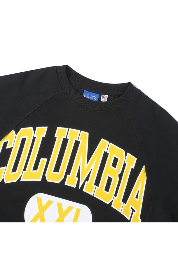 COLUMBIA UNIVERSITY - 스웻셔츠 - CUT XXL LOGO WOMENS TERRY SWEATSHIRTS 블랙