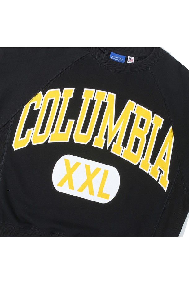 COLUMBIA UNIVERSITY - 스웻셔츠 - CUT XXL LOGO WOMENS TERRY SWEATSHIRTS 블랙