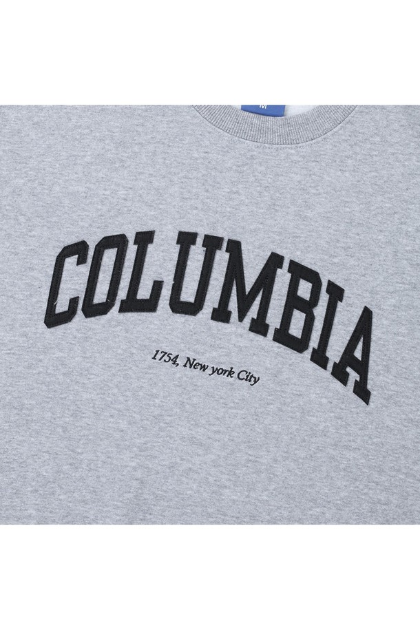 COLUMBIA UNIVERSITY - 스웨트셔츠 - CU NY ARCH FLEECE SWEATSHIRTS M그레이