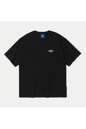 [컬럼비아유니버시티] CU 아치로고 반팔 티셔츠 블랙