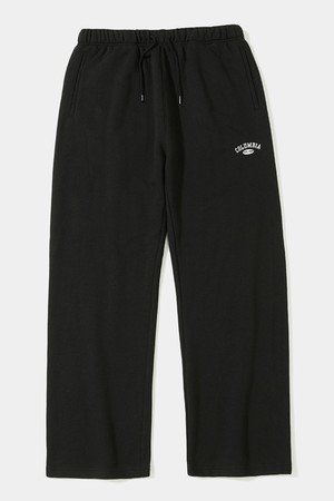 CU ARCH LOGO REGULAR-FIT FLEECE SWEATPANTS 블랙