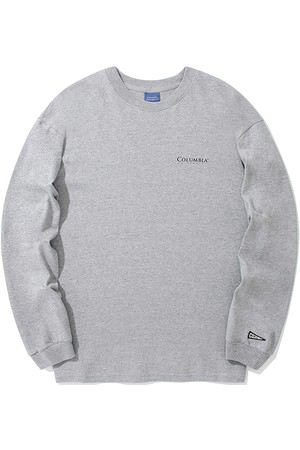 CU SIGNATURE SMALL LOGO L/S T-SHIRTS M그레이