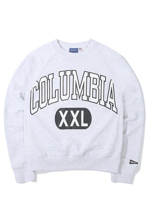 CUT XXL LOGO WOMENS TERRY SWEATSHIRTS 라이트M그레이