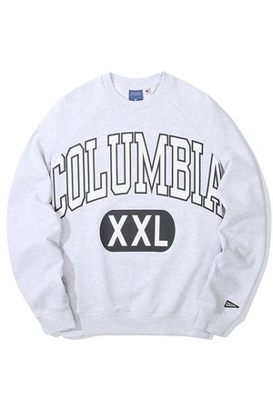 CUT XXL LOGO OVER-FIT TERRY SWEATSHIRTS 라이트M그레이