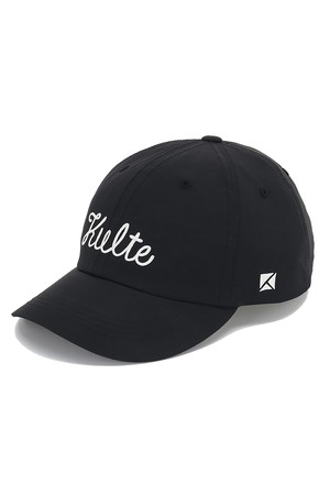 SCRIPT NYLON CAP BLACK