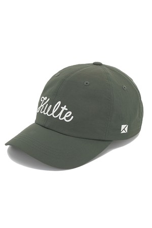 SCRIPT NYLON CAP KHAKI