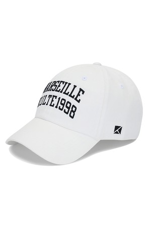 DOUBLE ARCH CAP WHITE