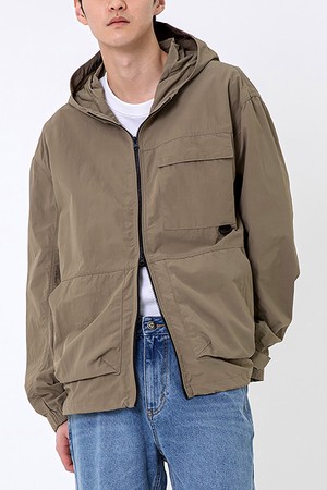 HOODED URBAN JACKET 베이지