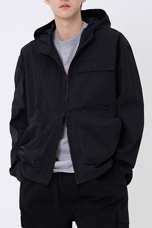 HOODED URBAN JACKET 블랙