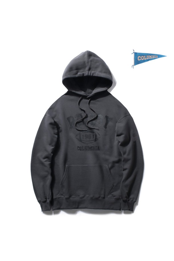 COLUMBIA UNIVERSITY - 후디 - 1961 RUGBY TEAM HOODIE 차콜