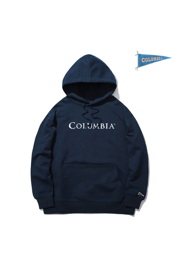 COLUMBIA UNIVERSITY - 후디 - CU BIG SIGNITURE HOODY 네이비