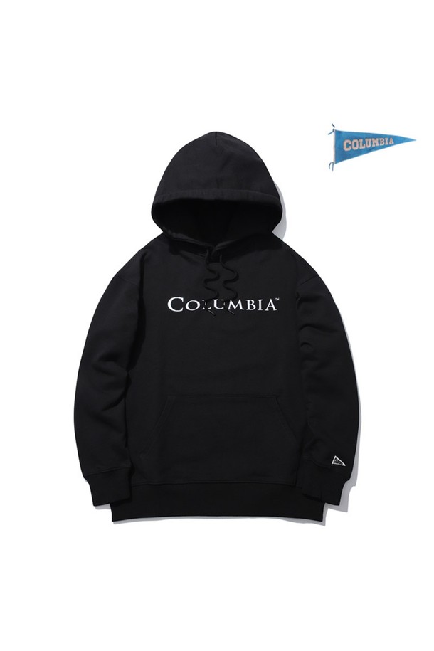 COLUMBIA UNIVERSITY - 후디 - CU BIG SIGNITURE HOODY 블랙