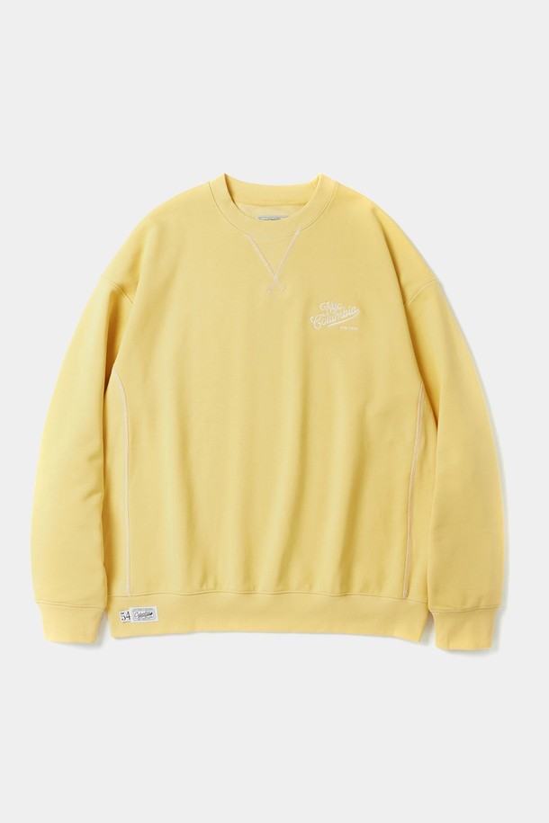 COLUMBIA UNIVERSITY - 스웨트셔츠 - NY TAIL H/TERRY SWEATSHIRTS 빈티지옐로우
