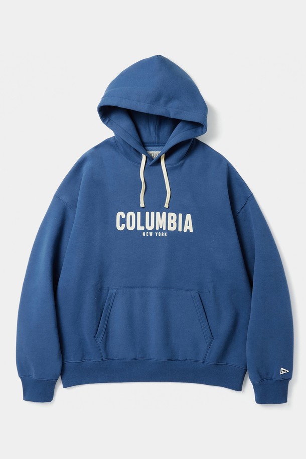 COLUMBIA UNIVERSITY - 후디 - CU LETTERING H/FLEECE HOODIE 프렌치블루