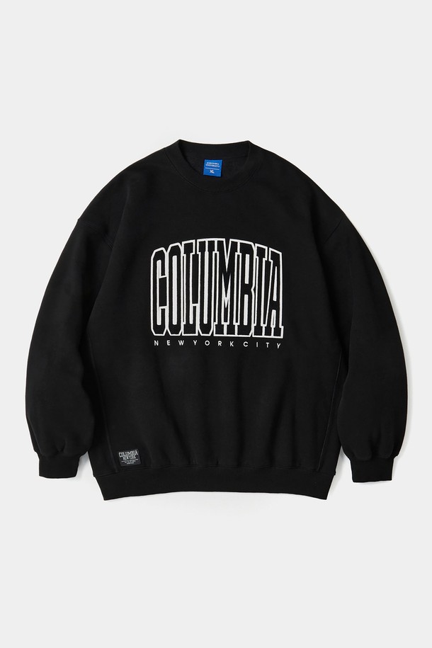 COLUMBIA UNIVERSITY - 스웨트셔츠 - BIG BOUCLE H/FLEECE SWEATSHIRTS 블랙