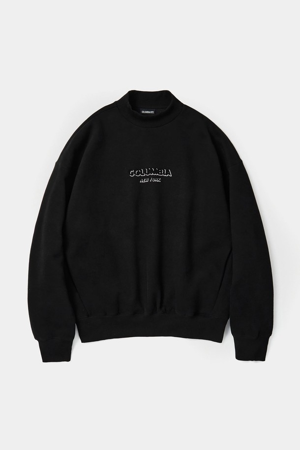 COLUMBIA UNIVERSITY - 스웨트셔츠 - B/S NY MOC NECK H/FLEECE SWEATSHIRTS 블랙