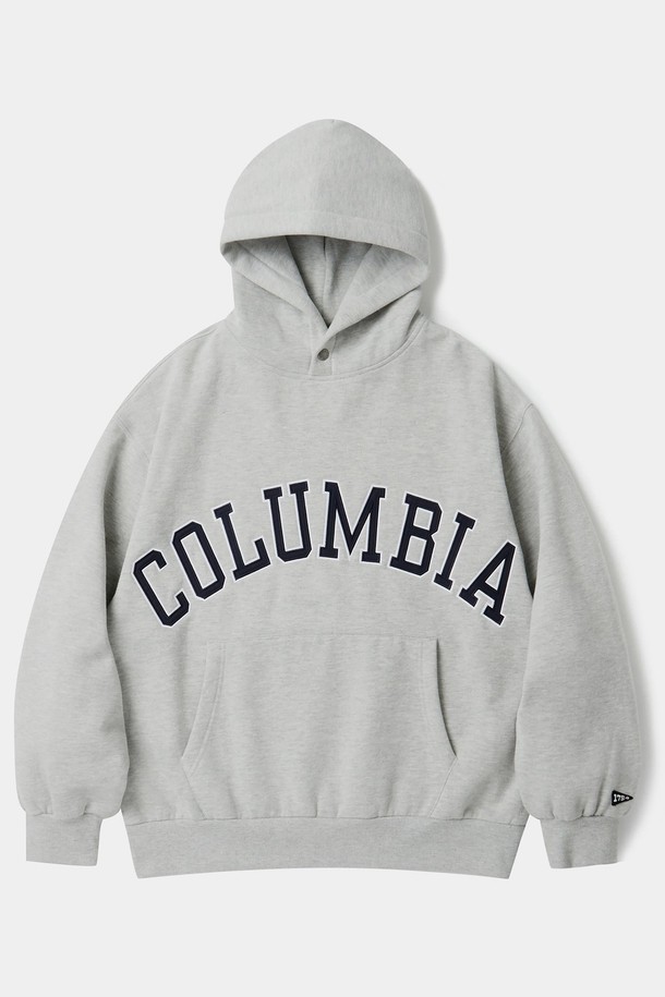 COLUMBIA UNIVERSITY - 후디 - CU BIG ARCH H/FLEECE HOODIE M그레이