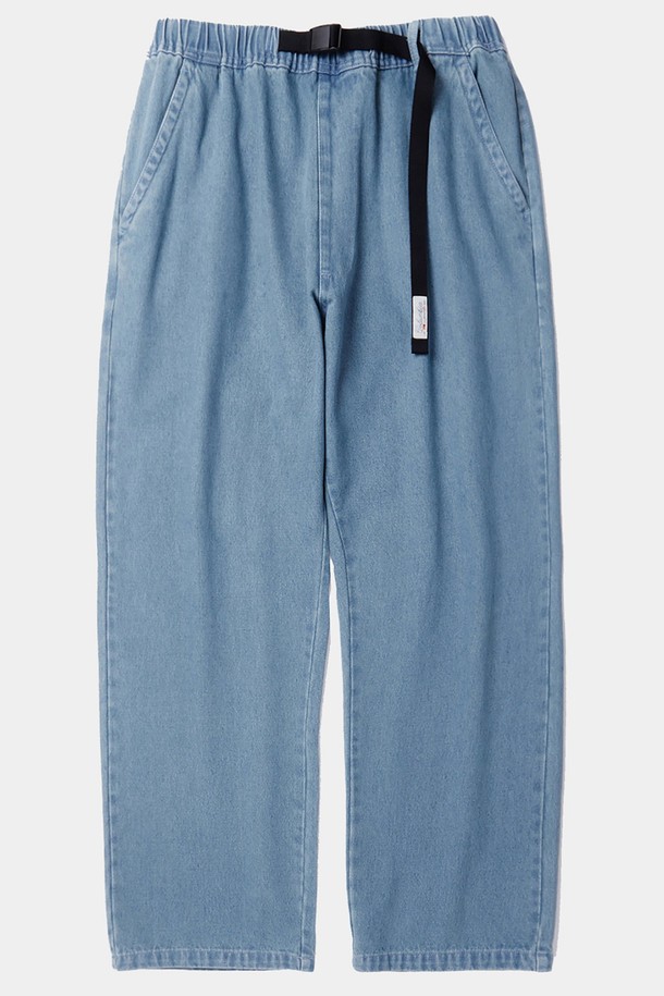 COLUMBIA UNIVERSITY - 데님 - SL-LABEL BELTED ALL-ROUND DENIM PANTS 라이트데님