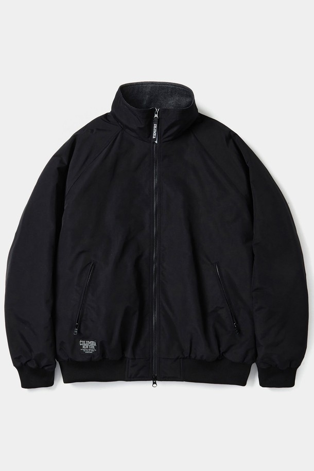 COLUMBIA UNIVERSITY - 다운/패딩 - ATHL. LABEL UTILITY FLEECE ZIP JUMPER 블랙