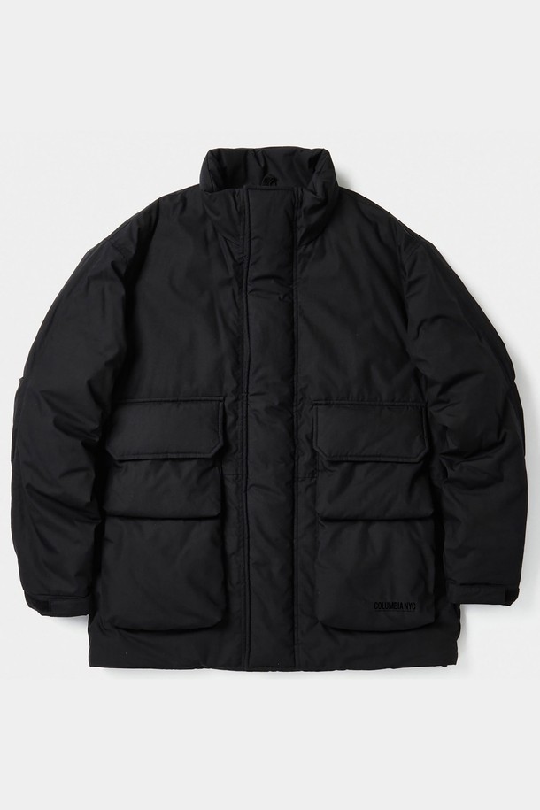 COLUMBIA UNIVERSITY - 다운/패딩 - B/S FOUR POCKET UTILITY PUFFER 블랙