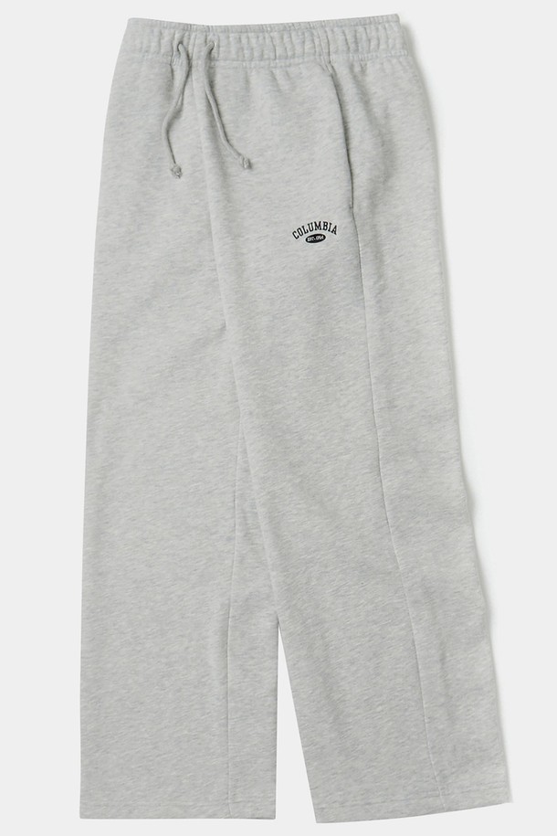 COLUMBIA UNIVERSITY - 트레이닝 팬츠/조거 - SIG ARCH LOGO WOMEN FLEECE SWEAT PANTS M그레이