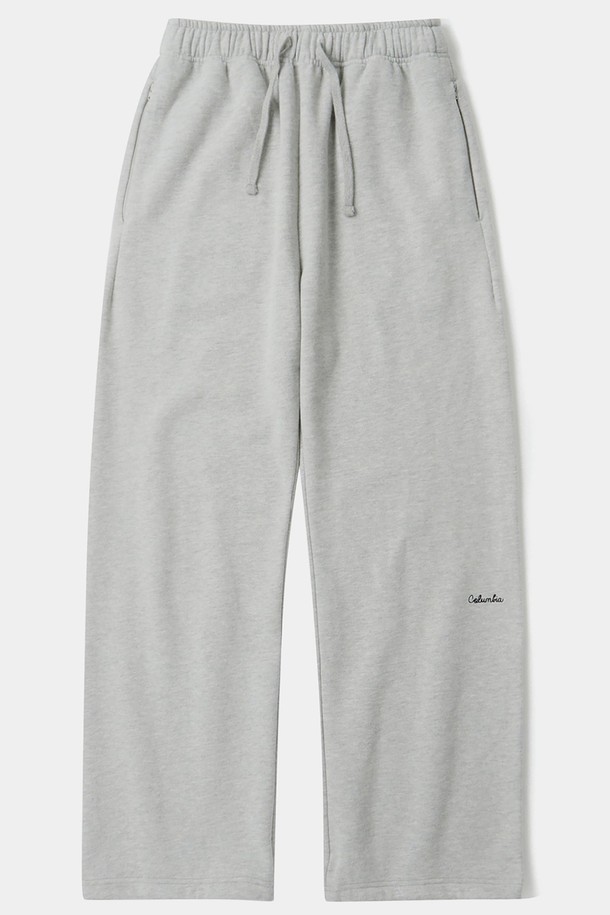 COLUMBIA UNIVERSITY - 조거/스웨트팬츠 - TINY SCRIPT H/FLEECE LOOSE SWEATPANTS M그레이