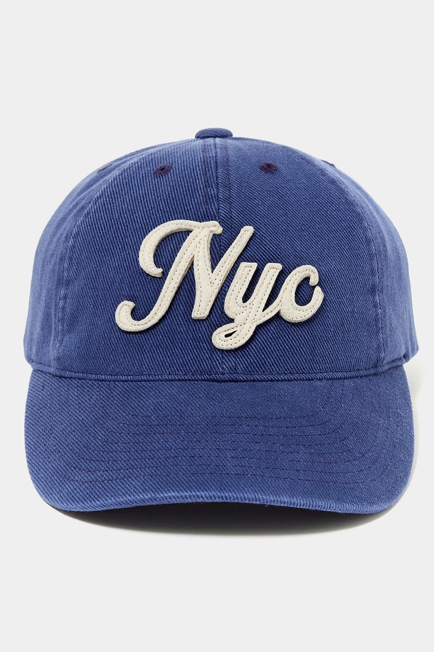 COLUMBIA UNIVERSITY - 모자 - NYC TWILL WASHING BALL CAP 크라운네이비