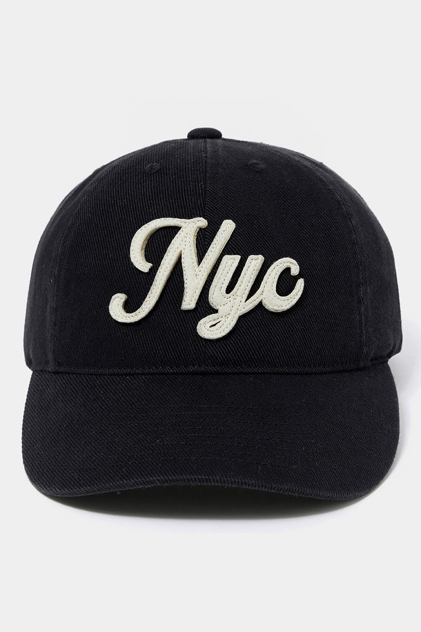 COLUMBIA UNIVERSITY - 모자 - NYC TWILL WASHING BALL CAP 블랙