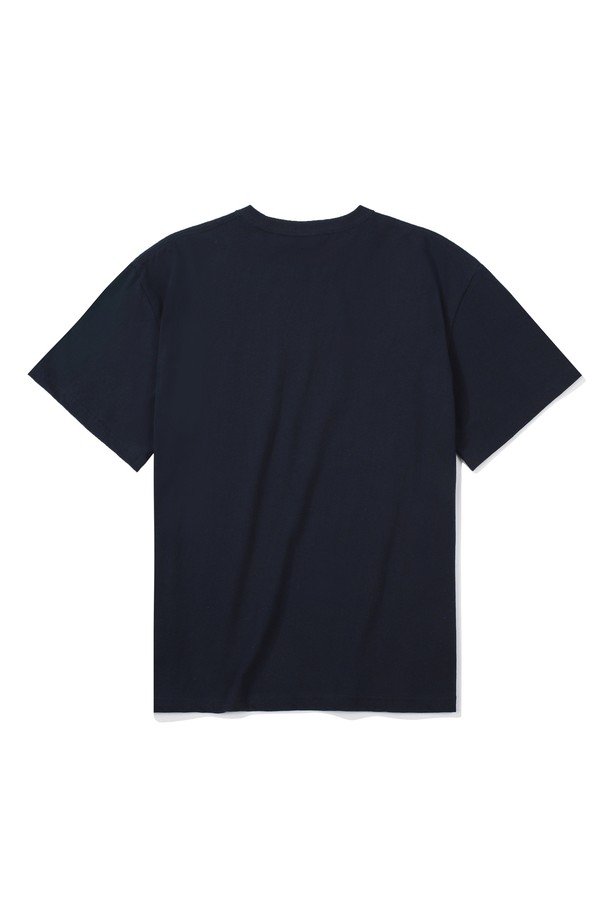 COLUMBIA UNIVERSITY - 반팔티셔츠 - YEAR LOGO T-SHIRTS NAVY