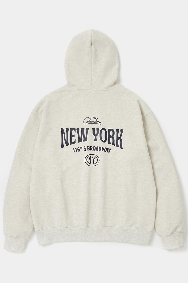 COLUMBIA UNIVERSITY - 후디 - BROADWAY H/TERRY HOODIE 오트밀