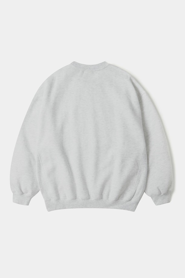 COLUMBIA UNIVERSITY - 스웨트셔츠 - BIG BOUCLE H/FLEECE SWEATSHIRTS L그레이