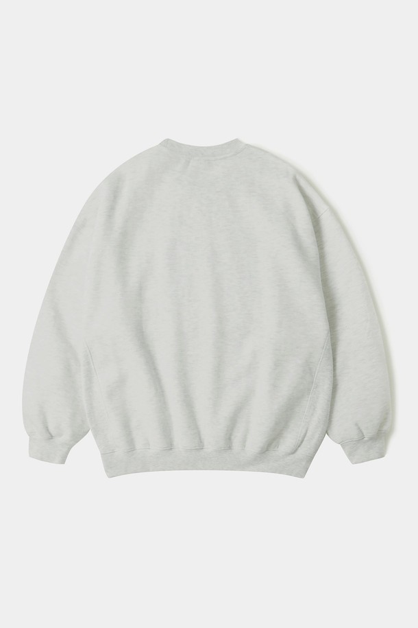 COLUMBIA UNIVERSITY - 스웨트셔츠 - BIG BOUCLE H/FLEECE SWEATSHIRTS 오트밀