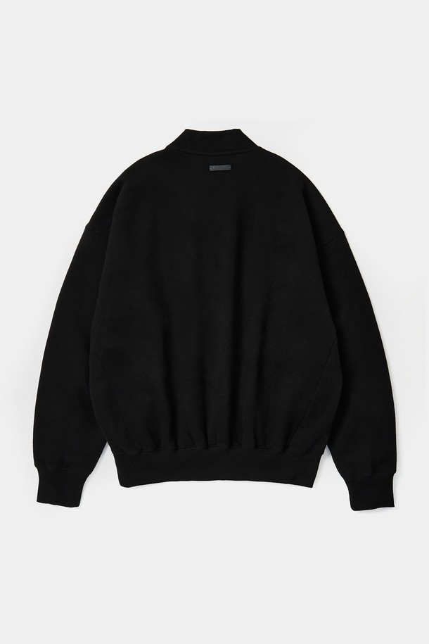 COLUMBIA UNIVERSITY - 스웨트셔츠 - B/S NY MOC NECK H/FLEECE SWEATSHIRTS 블랙