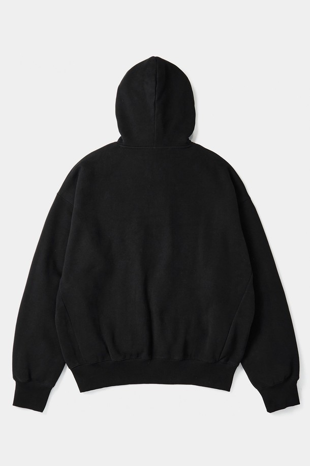 COLUMBIA UNIVERSITY - 후디 - B/S NY MOC NECK H/FLEECE HOODIE 블랙