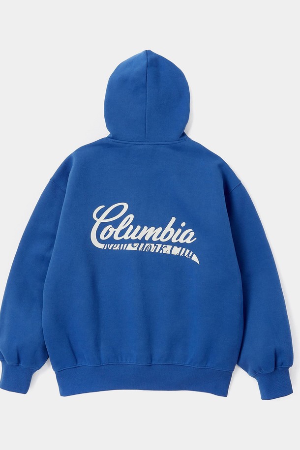 COLUMBIA UNIVERSITY - 후디 - CU BIG WAVE H/FLEECE HOODIE 블루