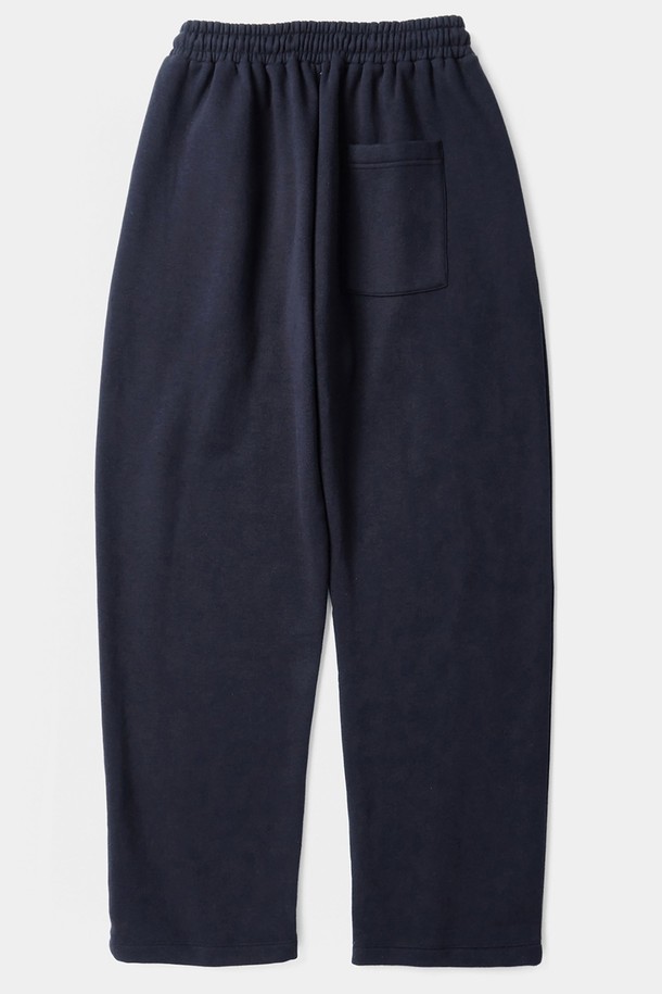 COLUMBIA UNIVERSITY - 조거/스웨트팬츠 - CU BIG SCRIPT FLEECE WIDE SEATPANTS 크라운네이비