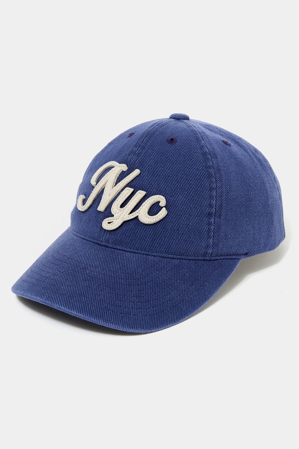 COLUMBIA UNIVERSITY - 모자 - NYC TWILL WASHING BALL CAP 크라운네이비