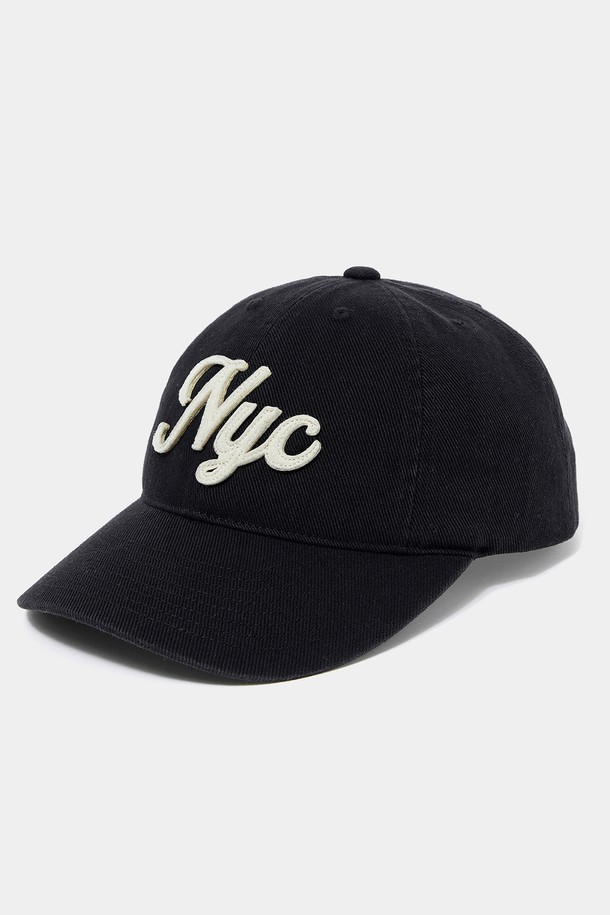 COLUMBIA UNIVERSITY - 모자 - NYC TWILL WASHING BALL CAP 블랙