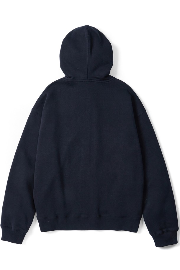 KULTE - 후디 - K boucle zip-up D.navy