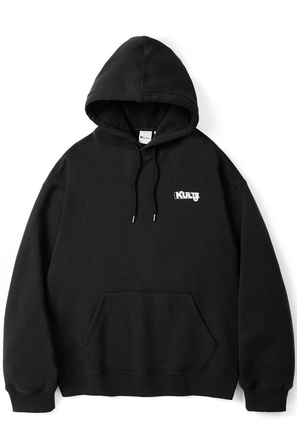 KULTE - 후디 - Vintage girl hoody Black